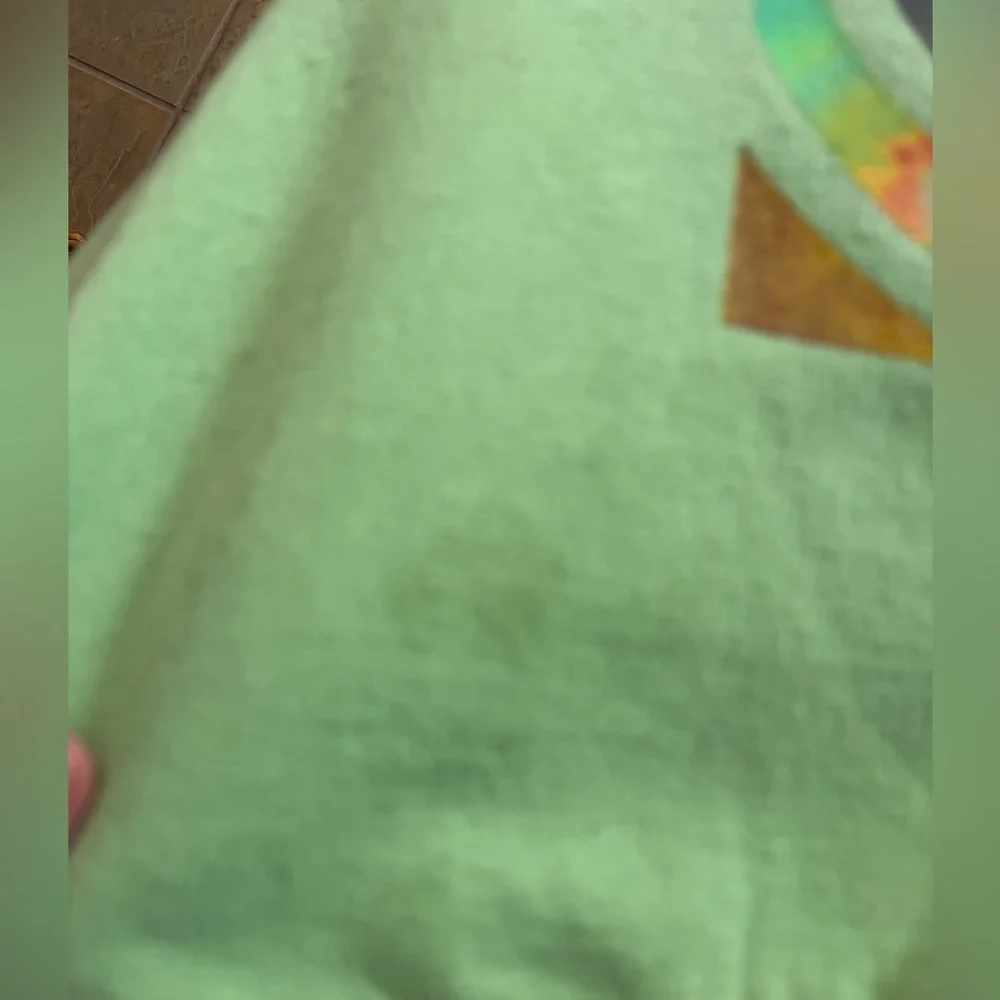 UO Urban Outfitters Nirvana Green Graphic Unisex L/XL - Picture 5 of 5